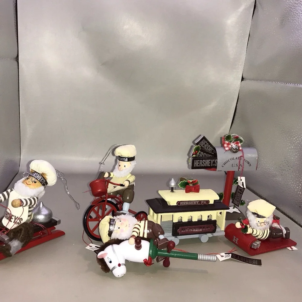 Kurt S Adler Designed 12 Piece Hershey Village 3-4